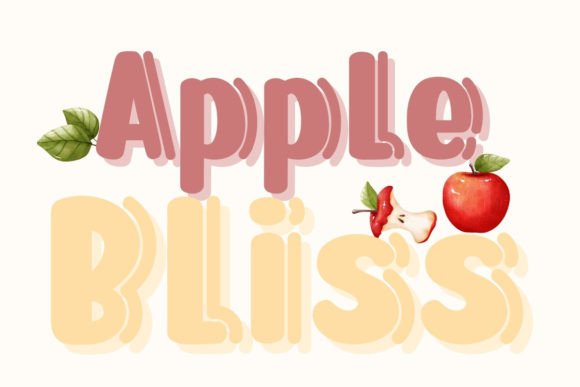 Apple Bliss: A Sweet Font for Business Branding
