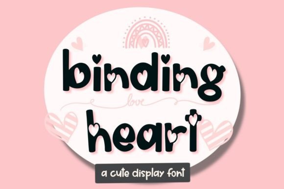 Binding Heart Font: A Sweet Touch for Creative Projects