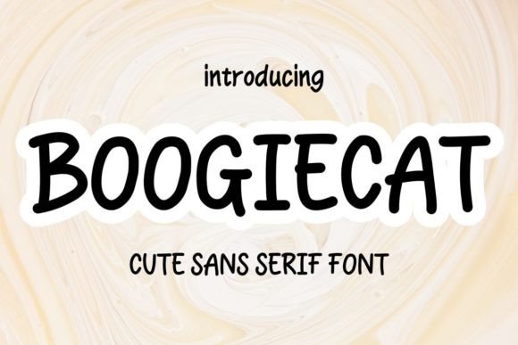 Boogie Cat Font: A Creative Must-Have