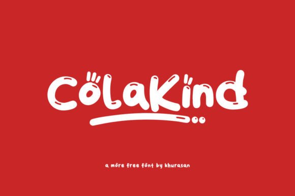 Colakind: A Creative Font for Real Projects