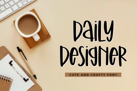 Daily Designer Font: Playful & Professional