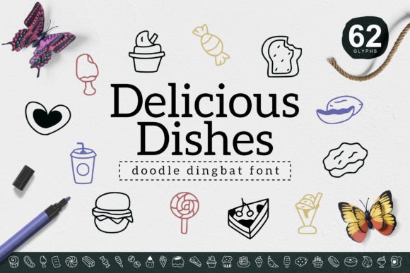 Delicious Dishes Font for Business