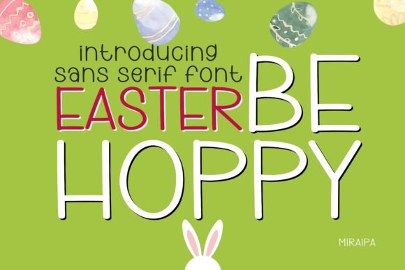 Easter Be Hoppy Font