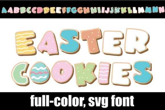 Easter Cookies Font for Creative Projects