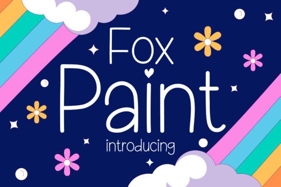 Fox Paint Font for Web Design