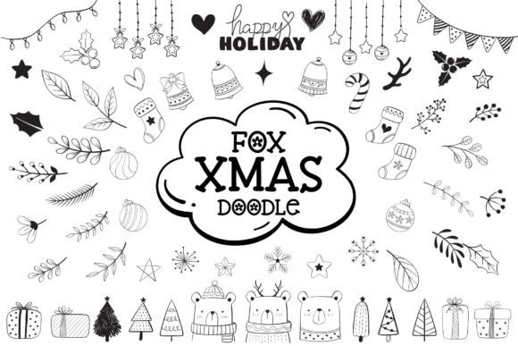 Fox Xmas Doodle Font