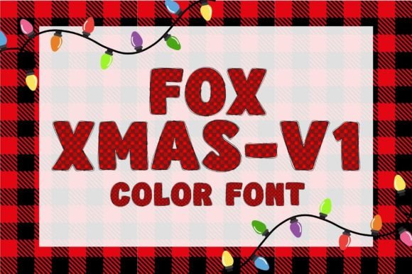 Fox Xmas-v1: A Festive Font for Creative Campaigns