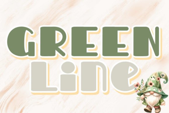 Green Line: A Font for Elegant Branding