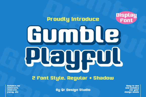 Gumble Playful Font for Business