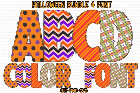 Halloween Alphabet Font Review