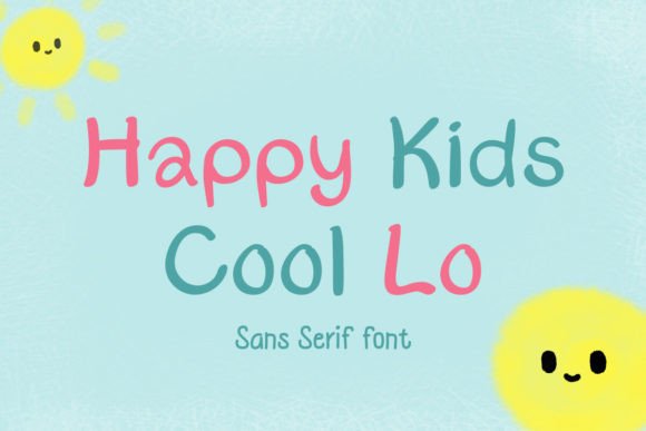 Happy Kids Cool Lo Font Review