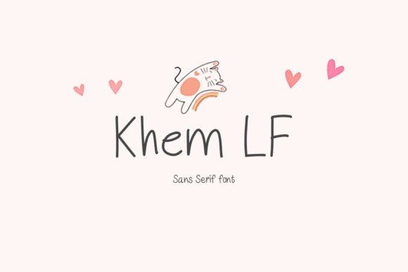 Khem Lf: A Whimsical Font for Creative Makers