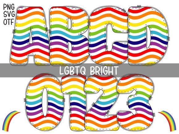 Lgbtq Bright Font