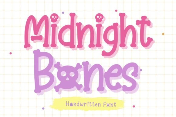 Midnight Bones Font for Business