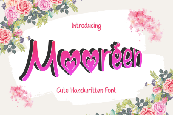Mooren: A Cute Handwritten Font for Web Design