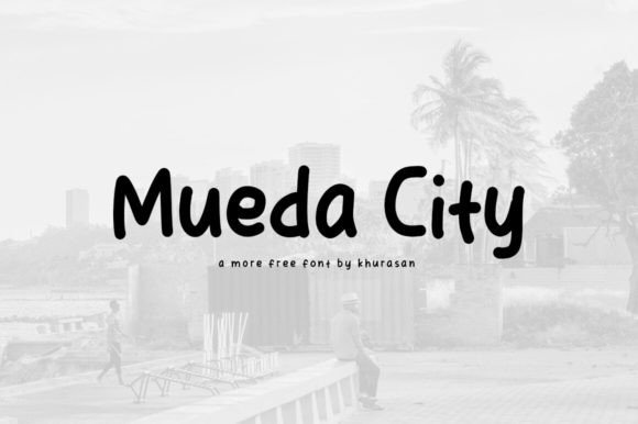 Mueda City: A Bold Typographic Statement