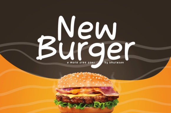 New Burger Font for Web Design