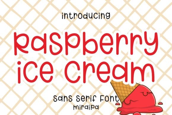 Raspberry Ice Cream Font Review