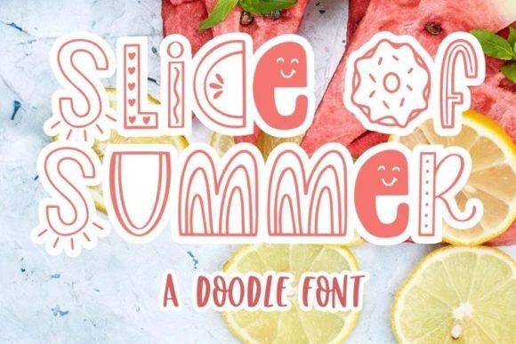 Slice of Summer Font Review