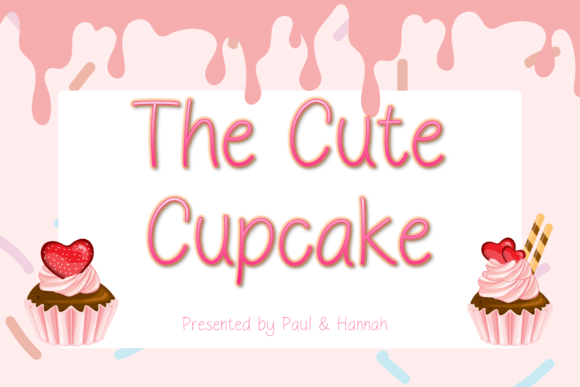 The Cute Cupcake Font
