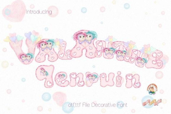 Valentine Penquin: A Font for Creative Businesses